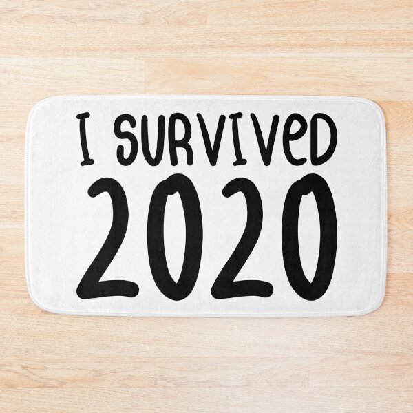 Item preview, I Survived 2020 - New Year 2020 2021 Funny Sticker designed and sold by Seth's Tees.