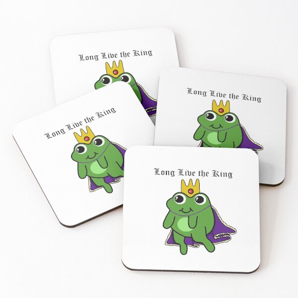 Item preview, Long Live the King | All Hail the Frog King designed and sold by Turne875.