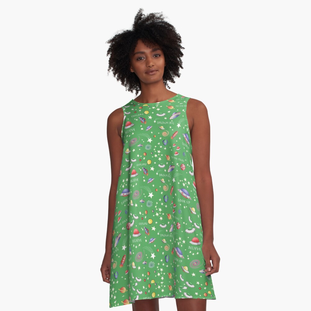 Item preview, A-Line Dress designed and sold by MarylandMUFON.