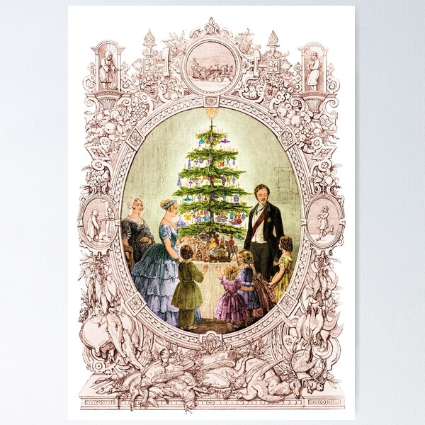 Item preview, Victoria and Albert Christmas Tree at Windsor Castle, 1848 designed and sold by ScienceSource.