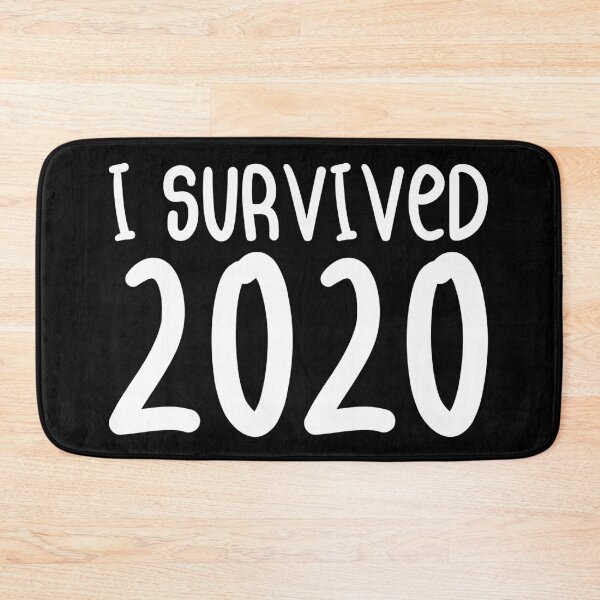 Item preview, I Survived 2020 - New Year 2020 2021 Funny Sticker designed and sold by Seth's Tees.