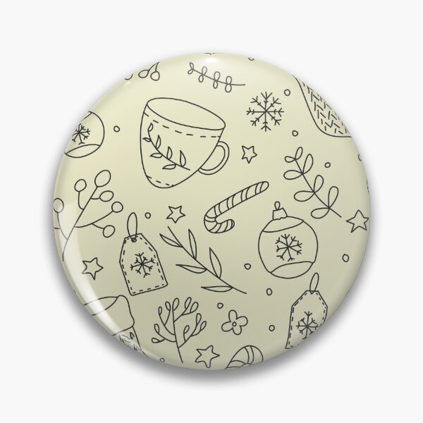 Item preview, Christmas Pattern IV designed and sold by wallflowerbee.