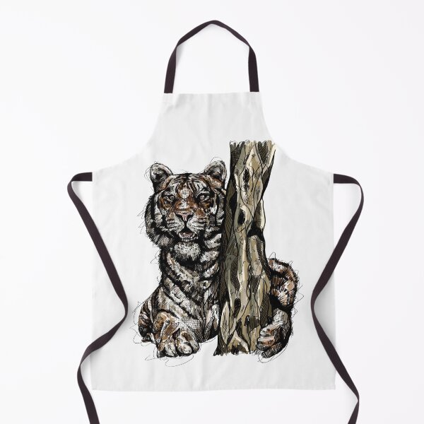 Item preview, Bengal Tiger Illustration designed and sold by juicycreations.