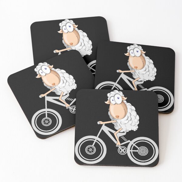 Item preview, Mountain Biking Sheep Funny designed and sold by shaune23.