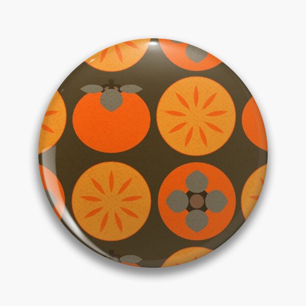 Item preview, Vintage autumn persimmon - Mid century modern designed and sold by pakanta.