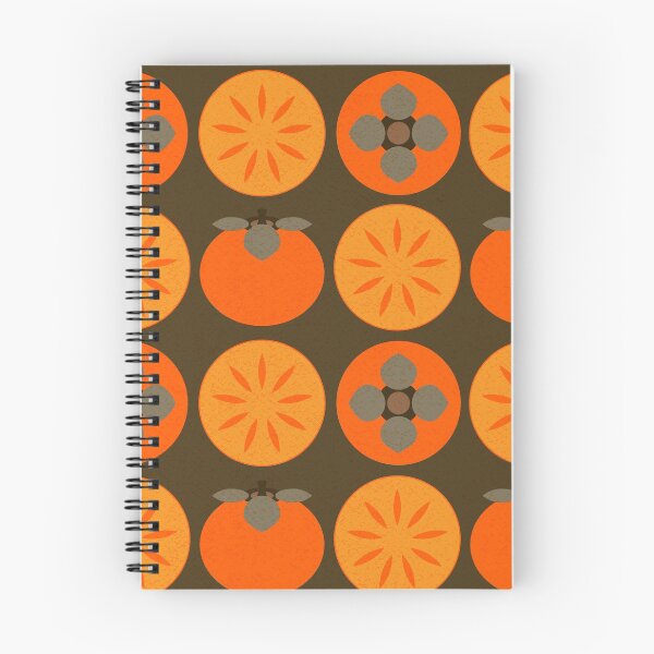 Item preview, Vintage autumn persimmon - Mid century modern designed and sold by pakanta.