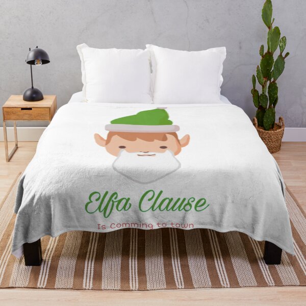 Item preview, Elf Santa Clause Replaceface, Elfa Clause is Coming to Town designed and sold by LaylaCreator.