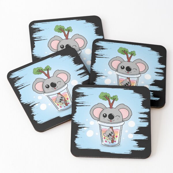 Item preview, Cute Koala bear inside koala boba illustration, cute animal gift idea for a koala lover designed and sold by JUSTBEELEGANT.