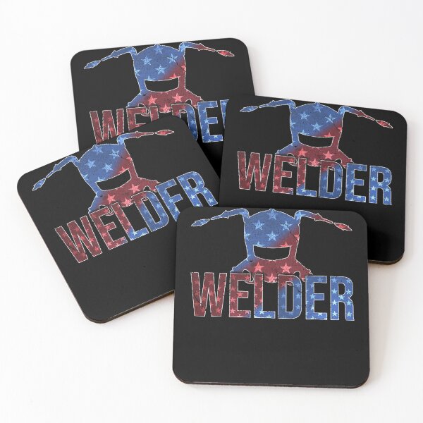 Item preview, Welder America Flag Gift Welding Helmet USA Patriotic Welder designed and sold by MarioShirtWorld.