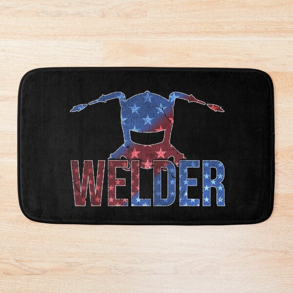 Item preview, Welder America Flag Gift Welding Helmet USA Patriotic Welder designed and sold by MarioShirtWorld.