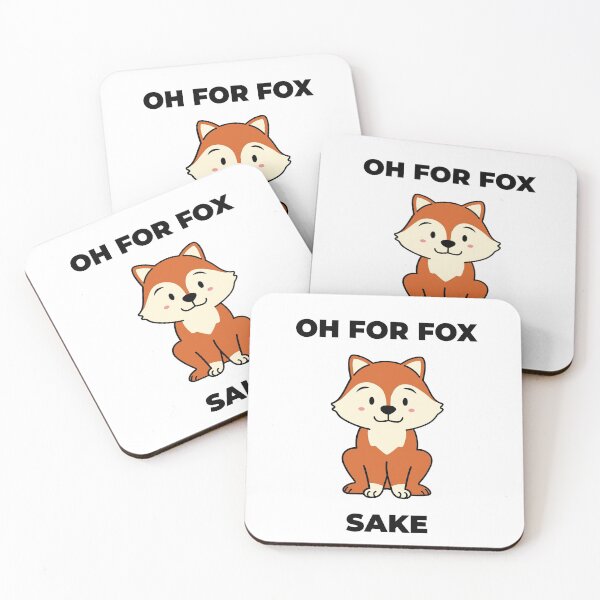 Item preview, Oh For Fox Sake  designed and sold by QM Designing.
