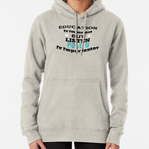 Bildung ist wichtig, aber hören Sie POLO G, der Capalot ist wichtig Hoodie