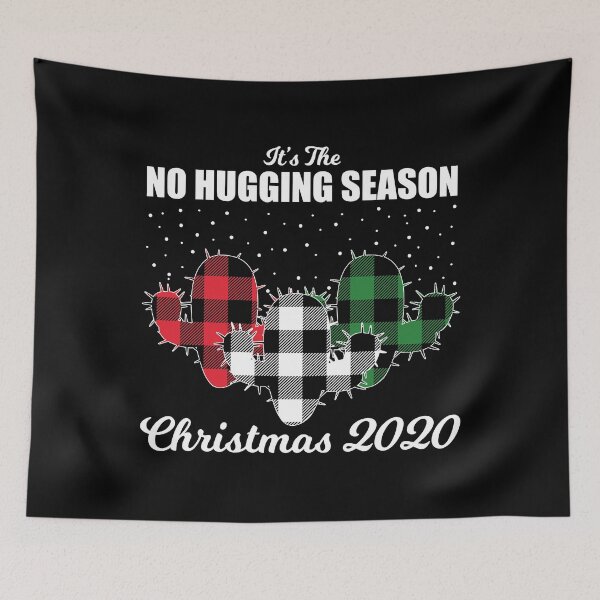 Item preview, Christmas 2020 It's The No Hugging Season designed and sold by RandomStuffShop.