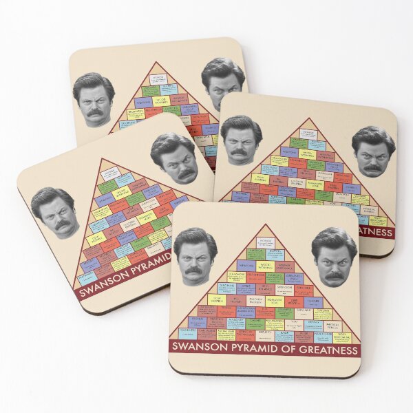Item preview, Ron Swanson Pyramid of Greatness Parks and Recreation designed and sold by Pucadot.