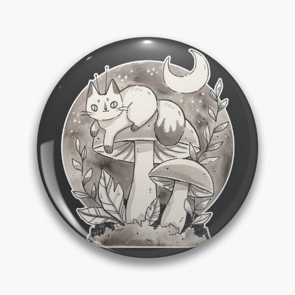 Item preview, Mushroom Fairy Cat designed and sold by kattvalk.