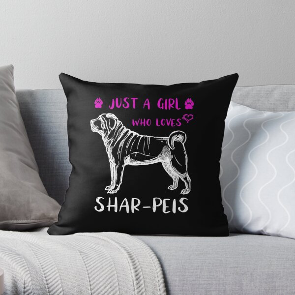 shar pei pillow
