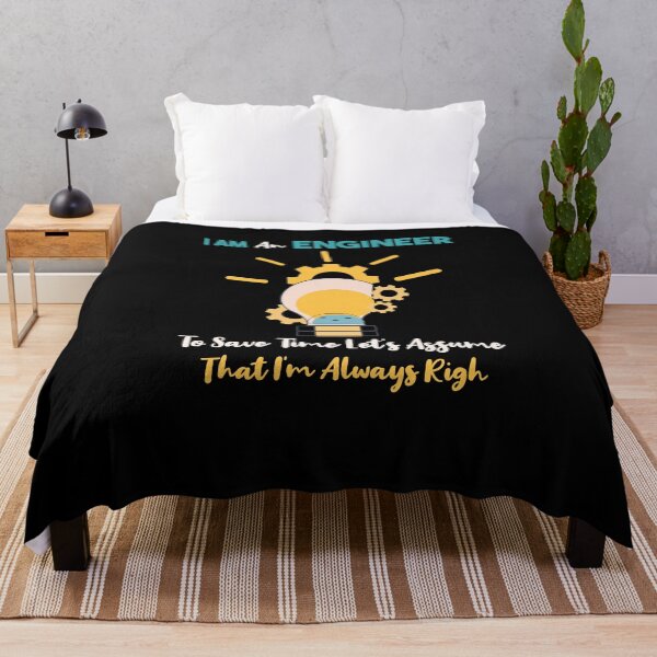 Item preview, I Am An Engineer To Save Time I'm Always Right cool science teacher gifts designed and sold by LANANIL.