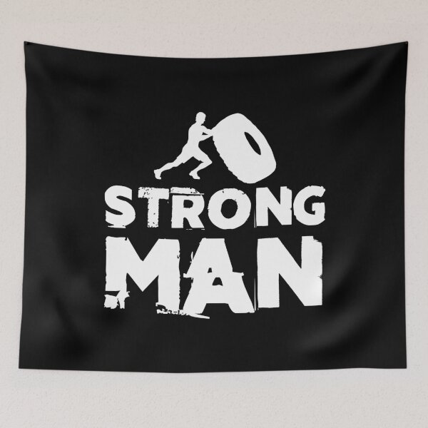 Item preview, Strongman tires Workout weightlifting gift designed and sold by Nessshirts.