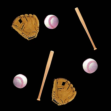 Artwork thumbnail, Baseball Pattern by Dude Stuff