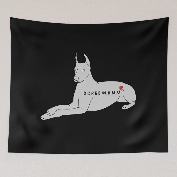 Item preview,  Christmas Dobermann Dog, Doberman Dog Crew designed and sold by . JustBeUnique ..