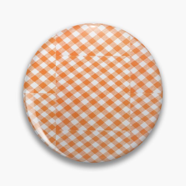Item preview, Orange Checks designed and sold by Radhika Rathore.