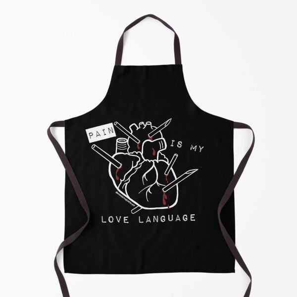 Item preview, Pain is my love language (Annie the Impaler Body Piercing) designed and sold by annietheimpaler.