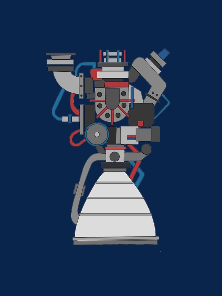 Thumbnail 5 of 5, iPhone Case, Rocket engine designed and sold by ObStore.
