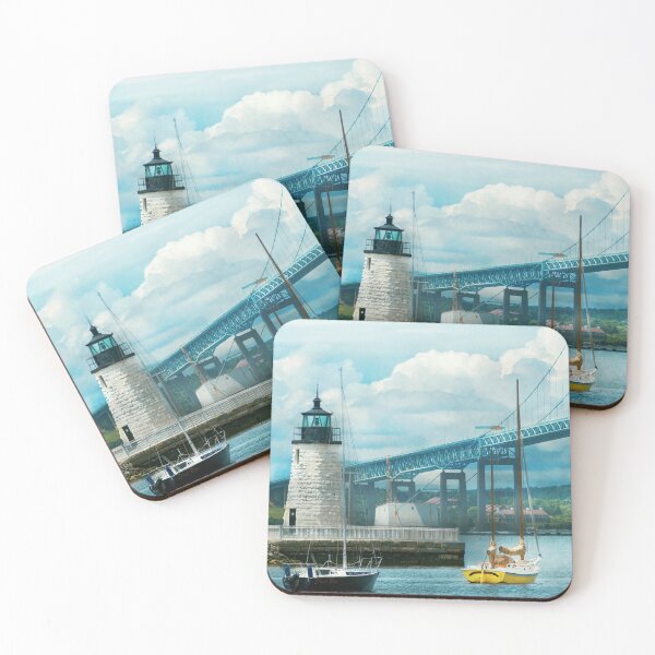 Item preview, City - Newport RI - The Newport lighthouse designed and sold by Mike Savad Photography.