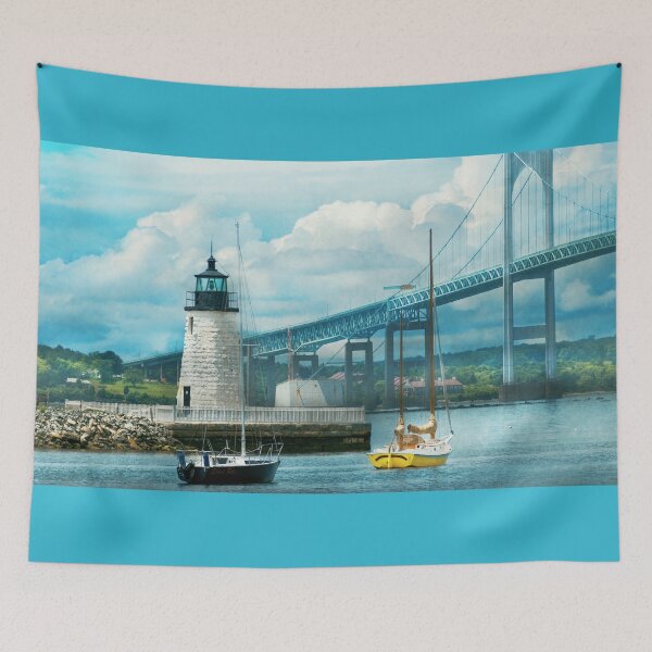 Item preview, City - Newport RI - The Newport lighthouse designed and sold by Mike Savad Photography.