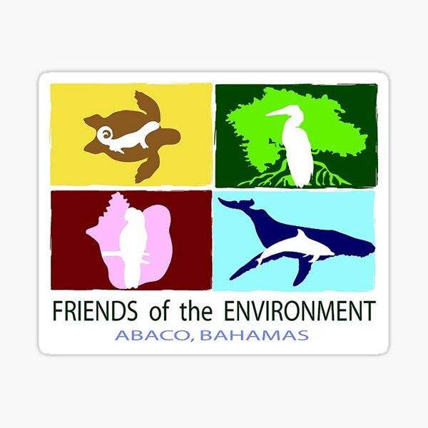 Friends of the Environment Sticker
