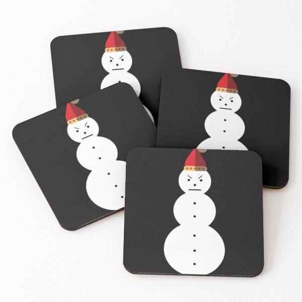 Item preview, Jeezy Snowman Christmas, winter Santa Hat Funny Angry Snowman designed and sold by ILHAMI.