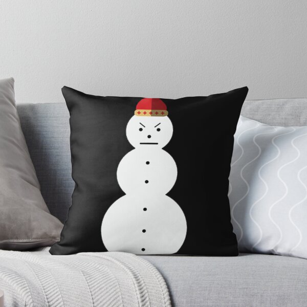 Item preview, Jeezy Snowman Christmas, winter Santa Hat Funny Angry Snowman designed and sold by ILHAMI.