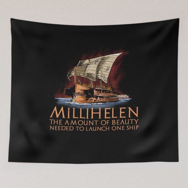 Item preview, Ancient Greek Trireme - Funny Helen Of Troy - History Parody designed and sold by Styrman.