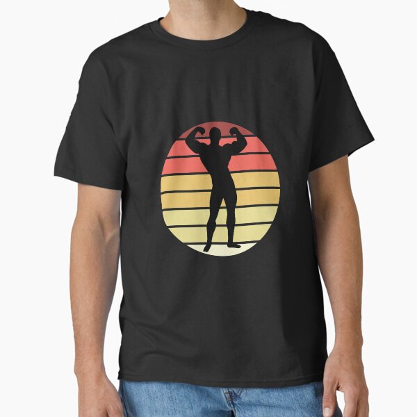 Artikel-Vorschau von Vintage Bodybuilding Motivation, die Training aufwirft, designt und verkauft von Nessshirts.
