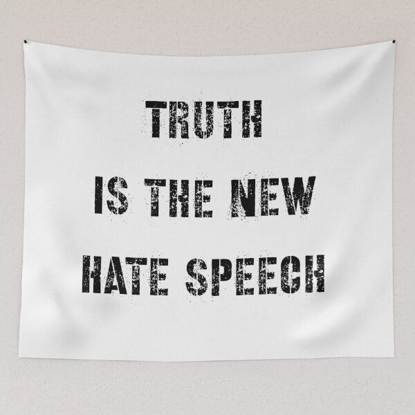 Item preview, Truth is the new hate speech  designed and sold by Md1982.