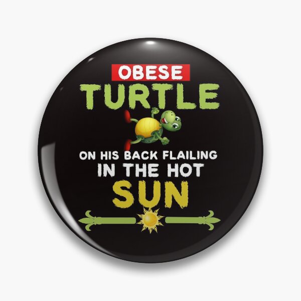 Item preview, OBESE TURTLE designed and sold by Hussain Shirts.