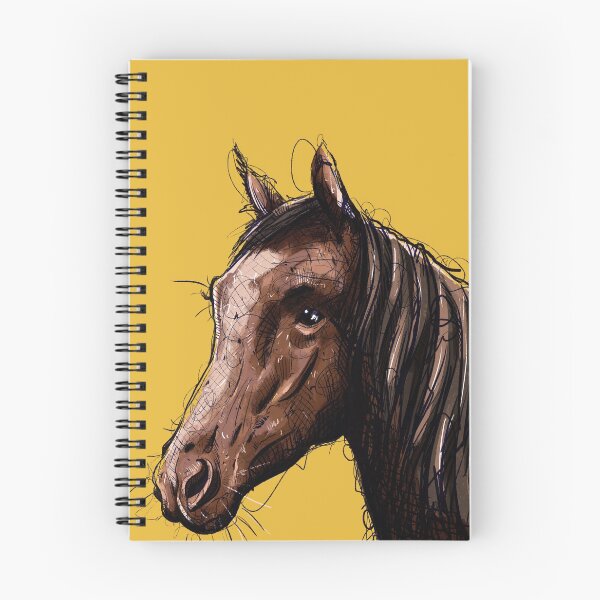 Artikelvorschau, Kastanienpferd Illustration entworfen und verkauft von juicycreations.