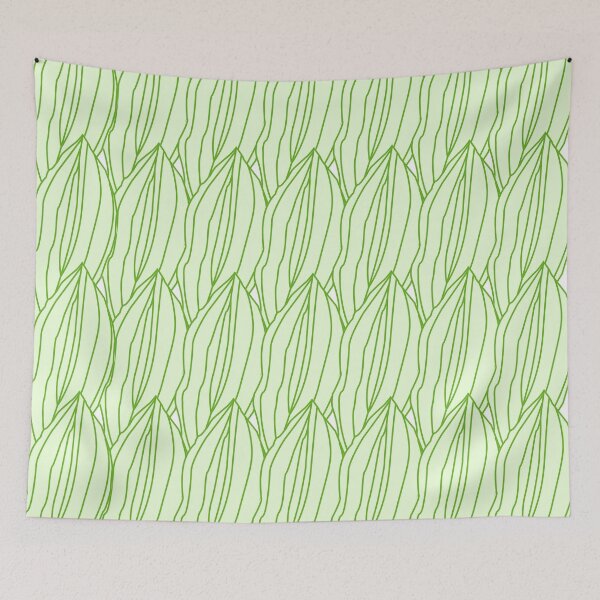 Item preview, Green Leaves Repeat Pattern designed and sold by tulipdesign.