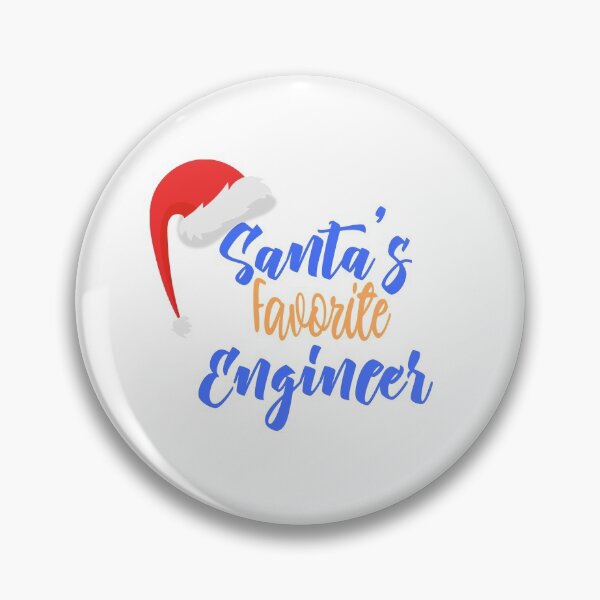 Item preview, Santa's Favorite Engineer, Christmas Engineer, Christmas Engineer Gift, Funny Christmas Engineer, Christmas Santa Engineer designed and sold by Mode Tees.