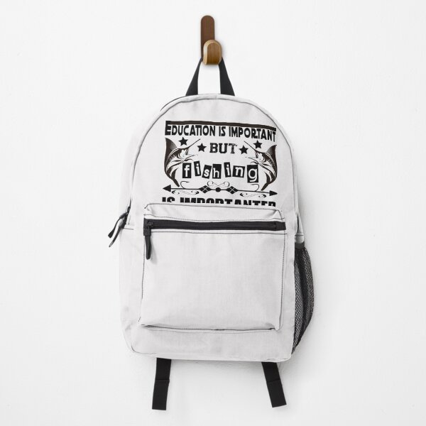 Item preview, Education is Important but Fishing is Importanter designed and sold by ADAMYASS.