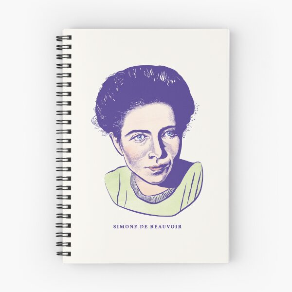 Item preview, Simone de Beauvoir designed and sold by Huge Potato.