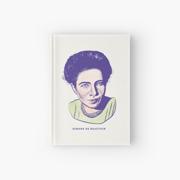 Item preview, Simone de Beauvoir designed and sold by Huge Potato.
