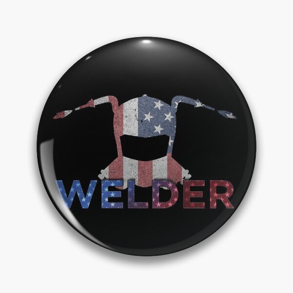 Item preview, Welder America Flag Gift Welding Helmet USA Patriotic Welder designed and sold by MarioShirtWorld.