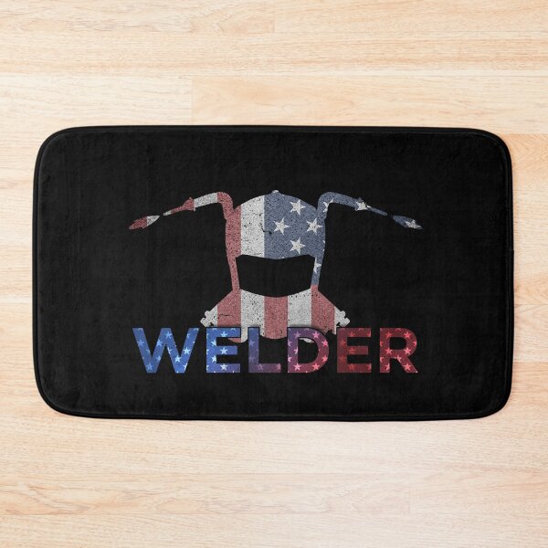Item preview, Welder America Flag Gift Welding Helmet USA Patriotic Welder designed and sold by MarioShirtWorld.