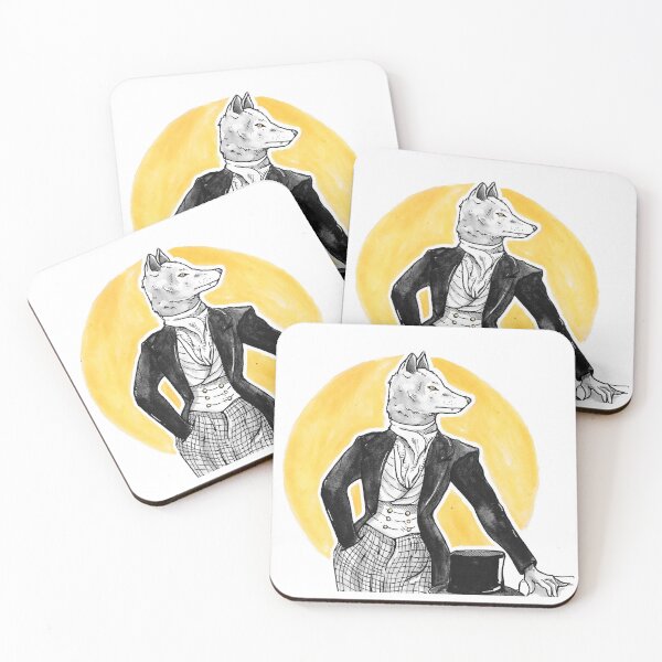 Item preview, Mr. Wolf  designed and sold by Thewonkycanvas.