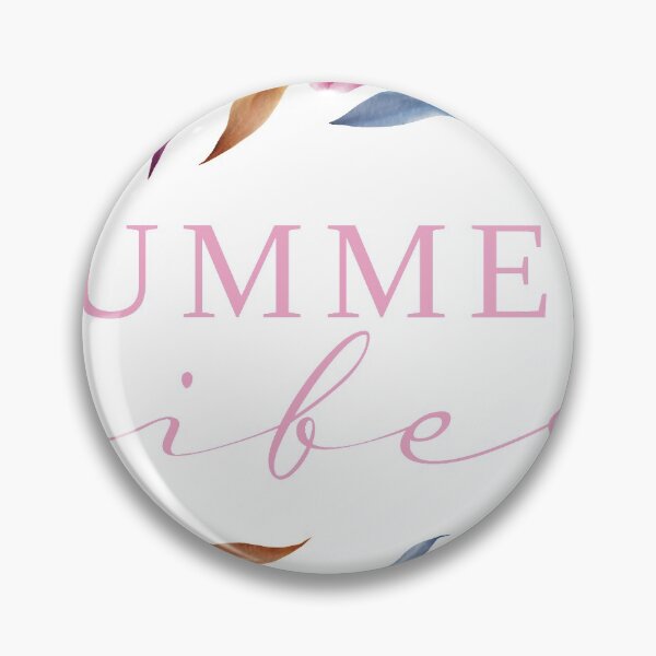 Item preview, Watercolor Floral Wreath Summer Vibes Pink Flowers designed and sold by WittyBetty.
