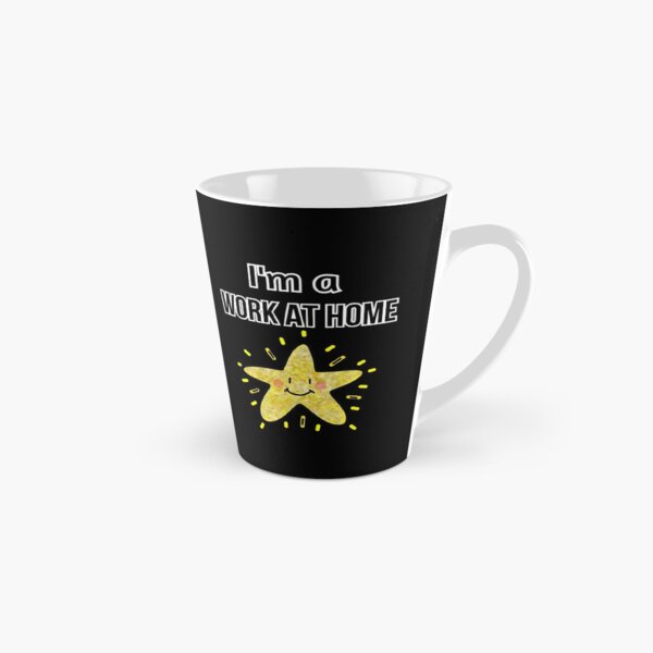 Work at Home Star Design Tall Mug