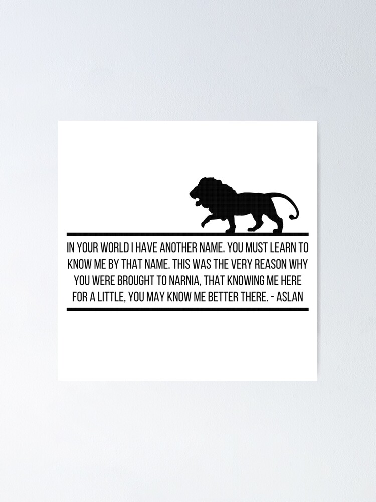 Aslan Quotes 