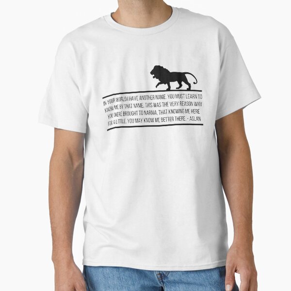 Item preview, Aslan Quote // Narnia, CS Lewis designed and sold by CarolineTherese.