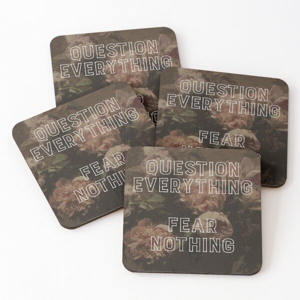 Item preview, Question Everything - Fear Nothing designed and sold by VerityVox.